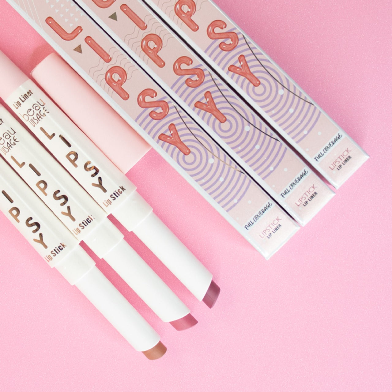 LABIAL DOBLE LIPSY C/ DELINEADOR BEAUVISAGE