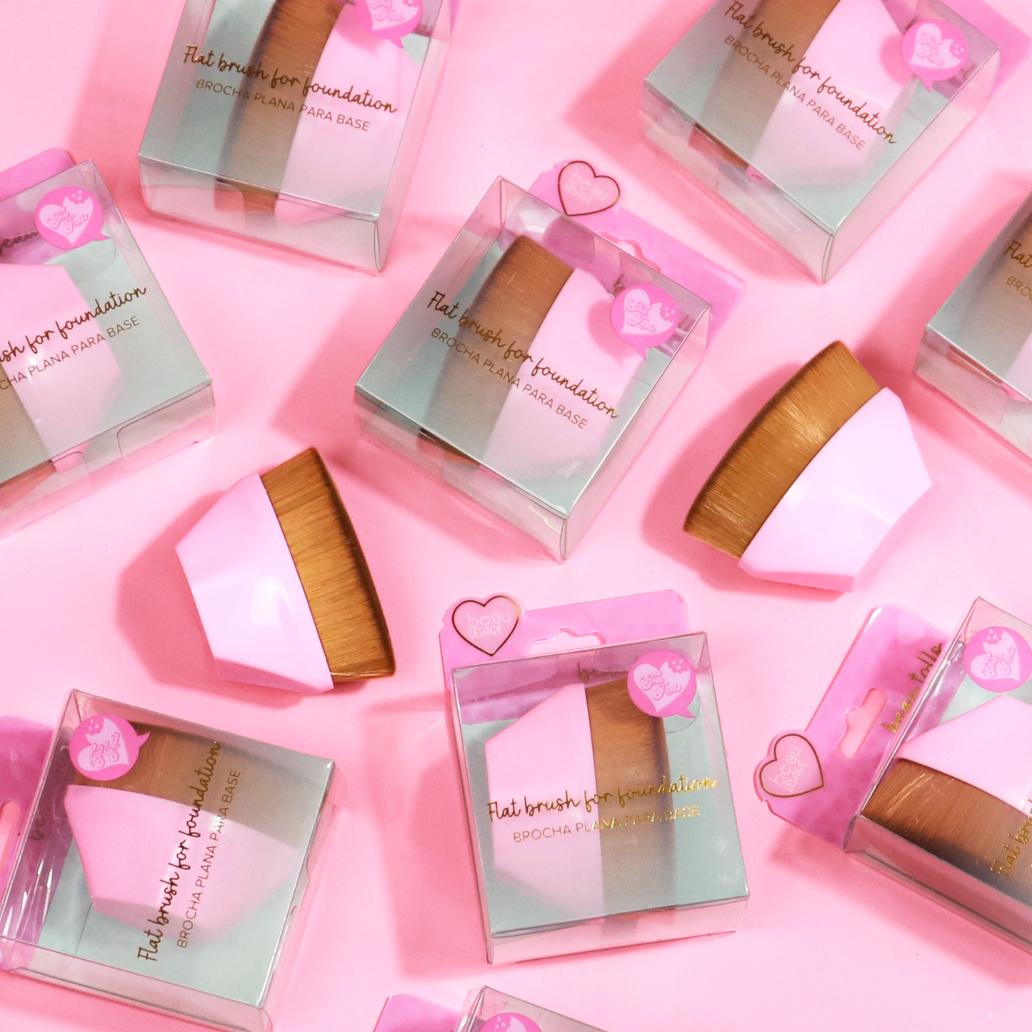 BROCHA PLANA P/BASE KABUKI BEAUVISAGE