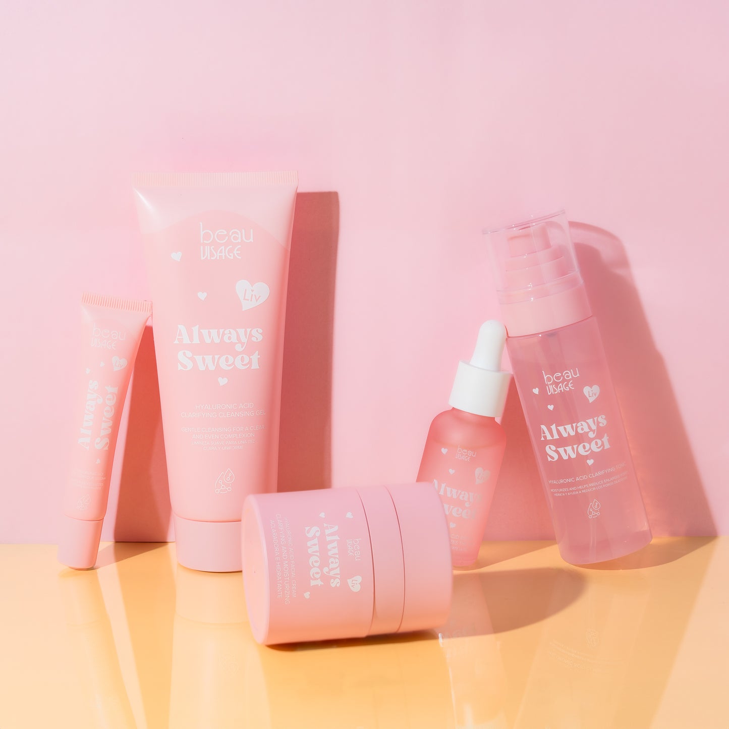 SET CUIDADO FACIAL ACIDO HIALURONICO ALWAYS SWEET