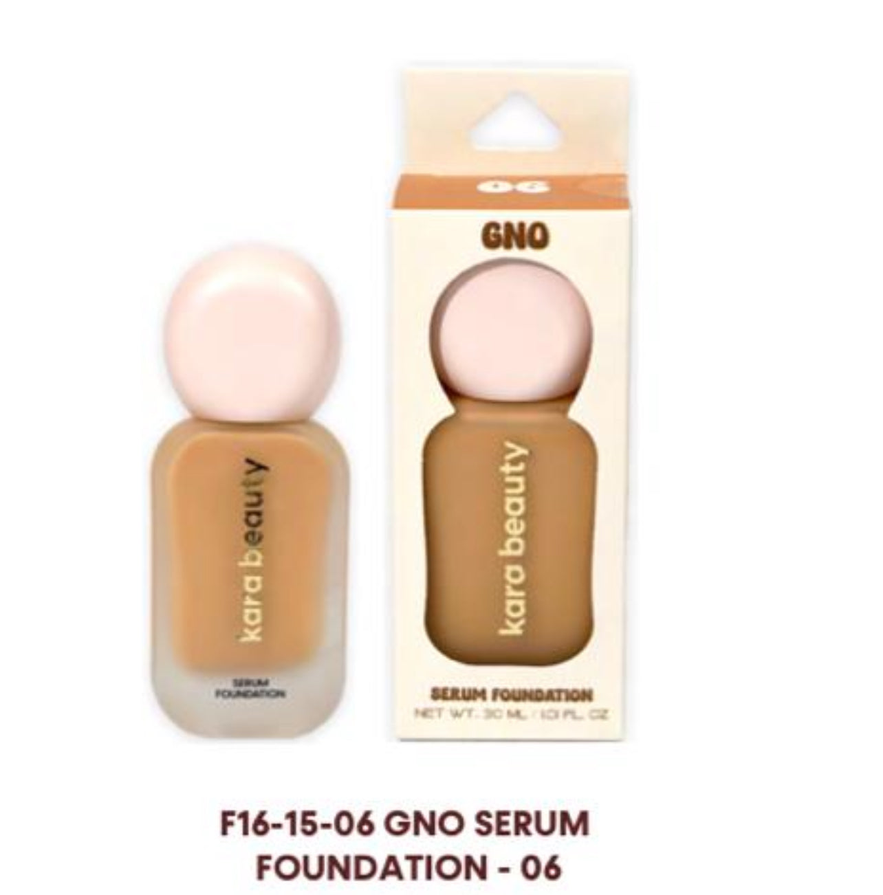 GNO SERUM FOUNDATION BASE KARA BEAUTY