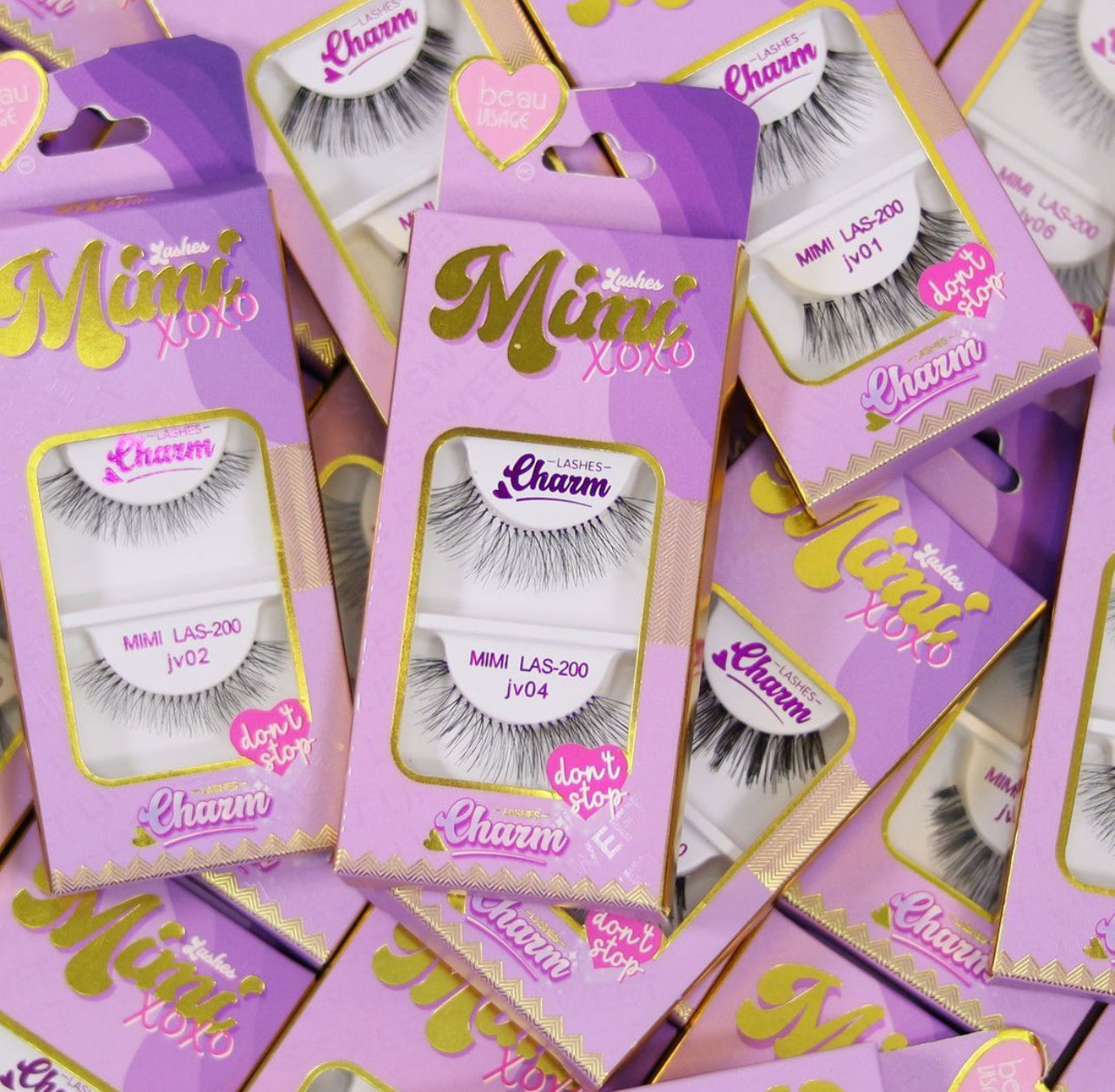 PESTAÑA LASHES CHARM MIMI XOXO BV