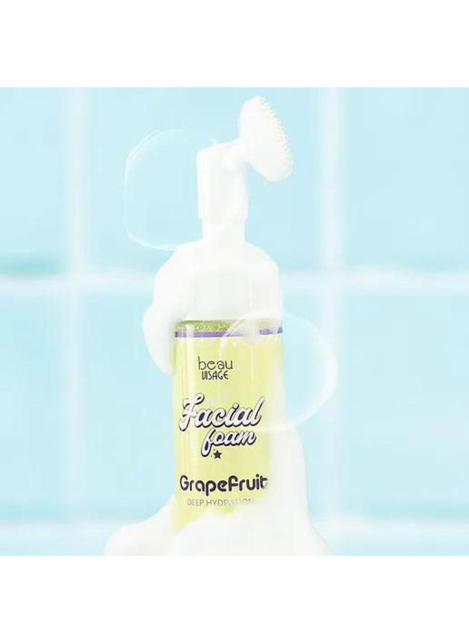 ESPUMA FACIAL FRUTAL CON CEPILLO BEAUVISAGE