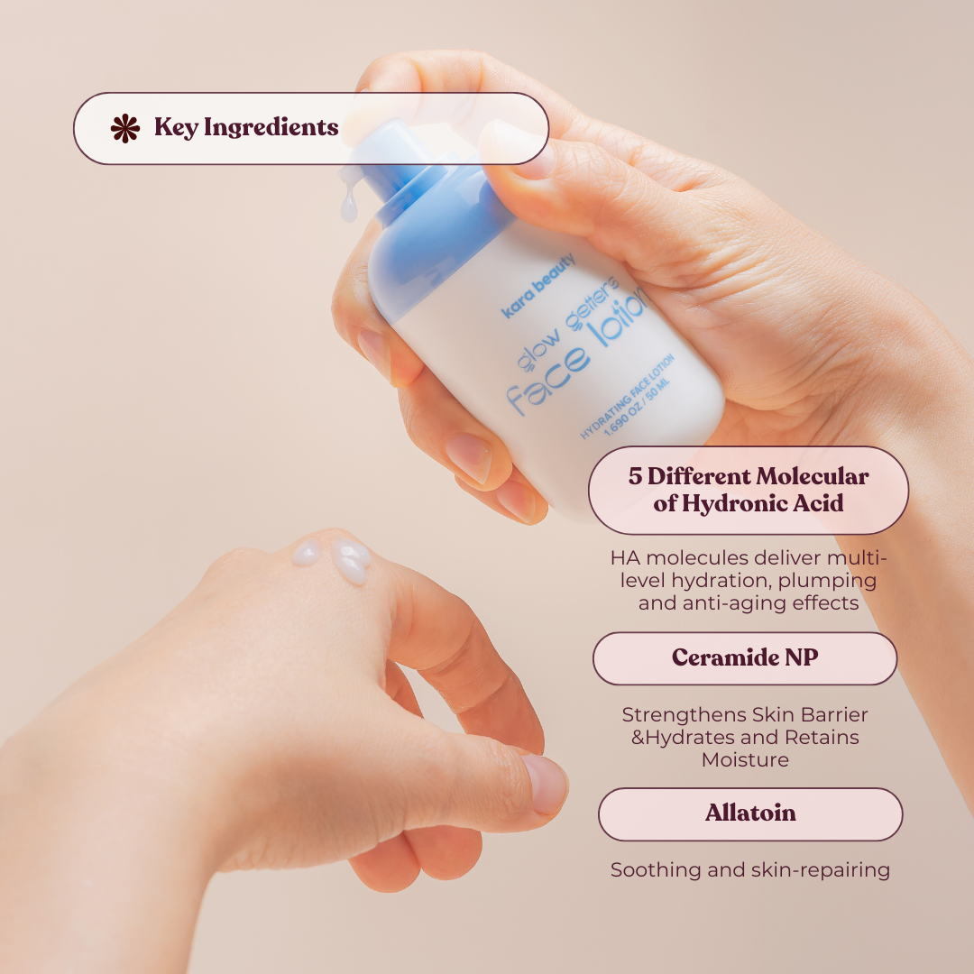 LOCION FACIAL GLOW GETTERS KARA BEAUTY