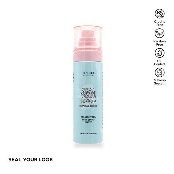 SPRAY FIJADOR SEAL YOUR LOK FIJADOR DE MAQUILLAJE MATTE CLUX