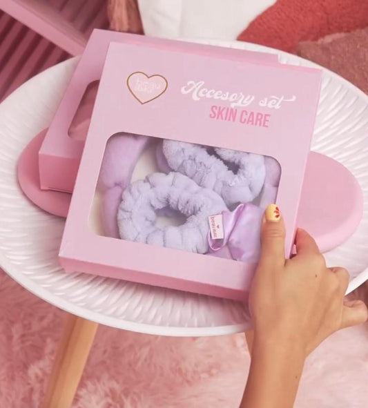 SET ACCESORIO LILA-ROSA NUEVO 2025 BEAUVISAGE