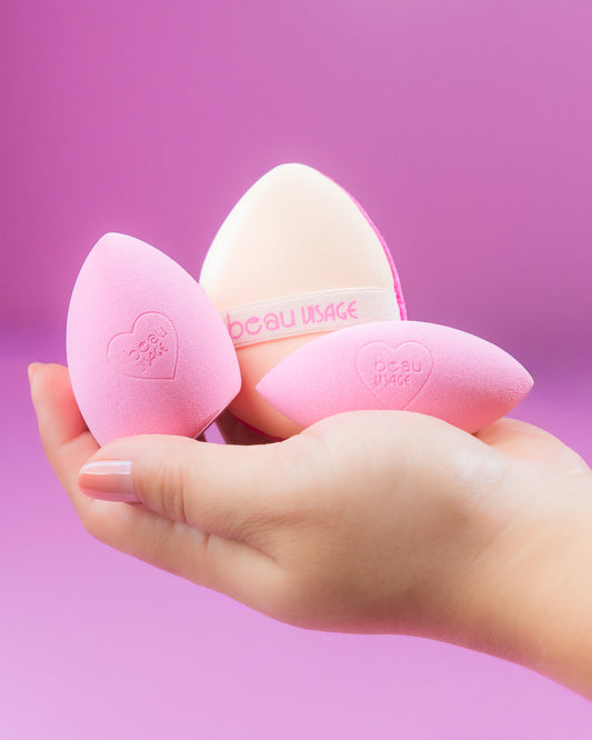 SET DE ESPONJAS OVALADAS BEAUVISAGE