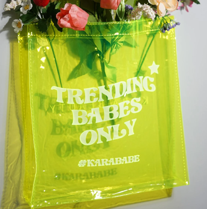 TOTE BAG PLASTICA KARA BEAUTY