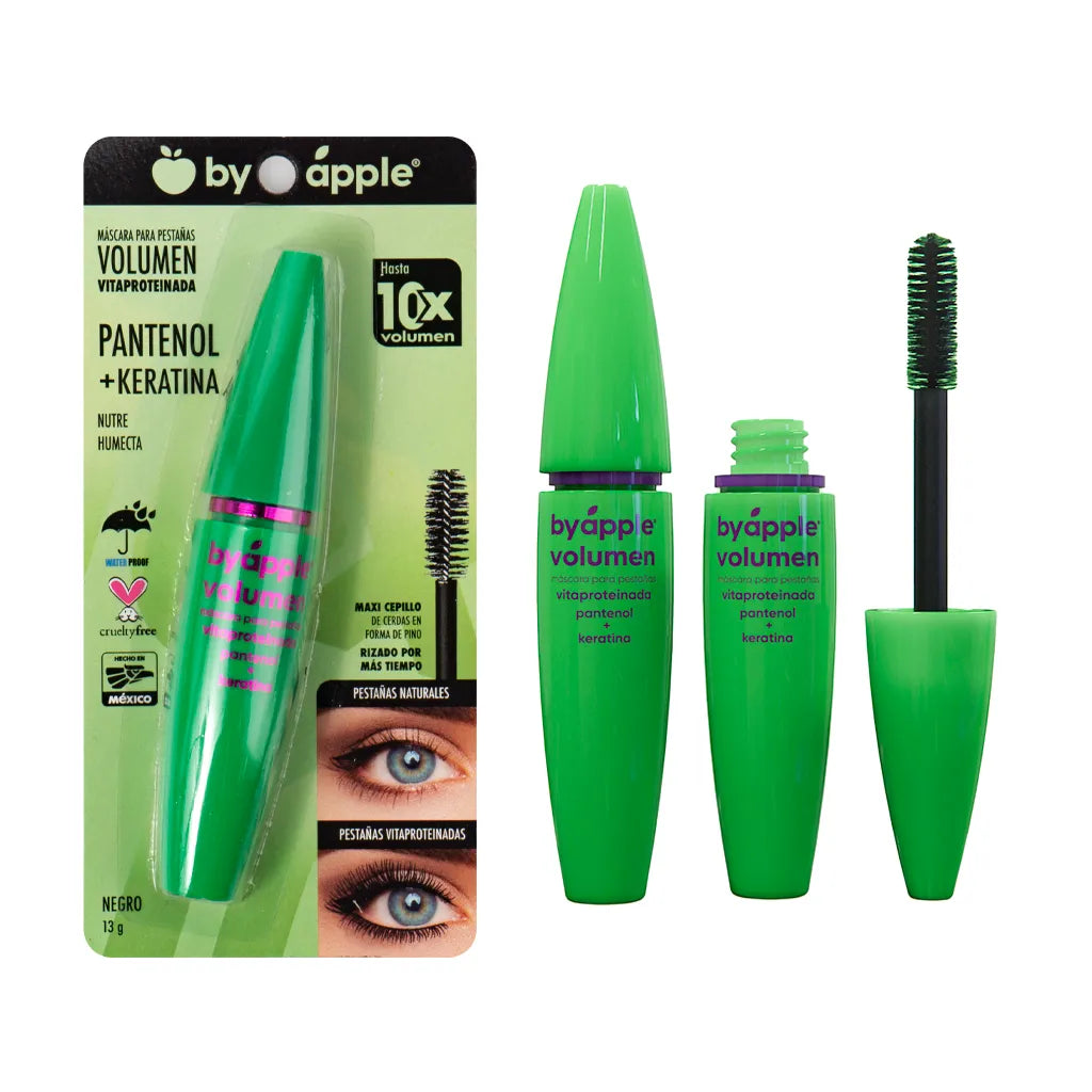 MASCARA DE PESTAÑAS VOLUMEN 10X BY APPLE