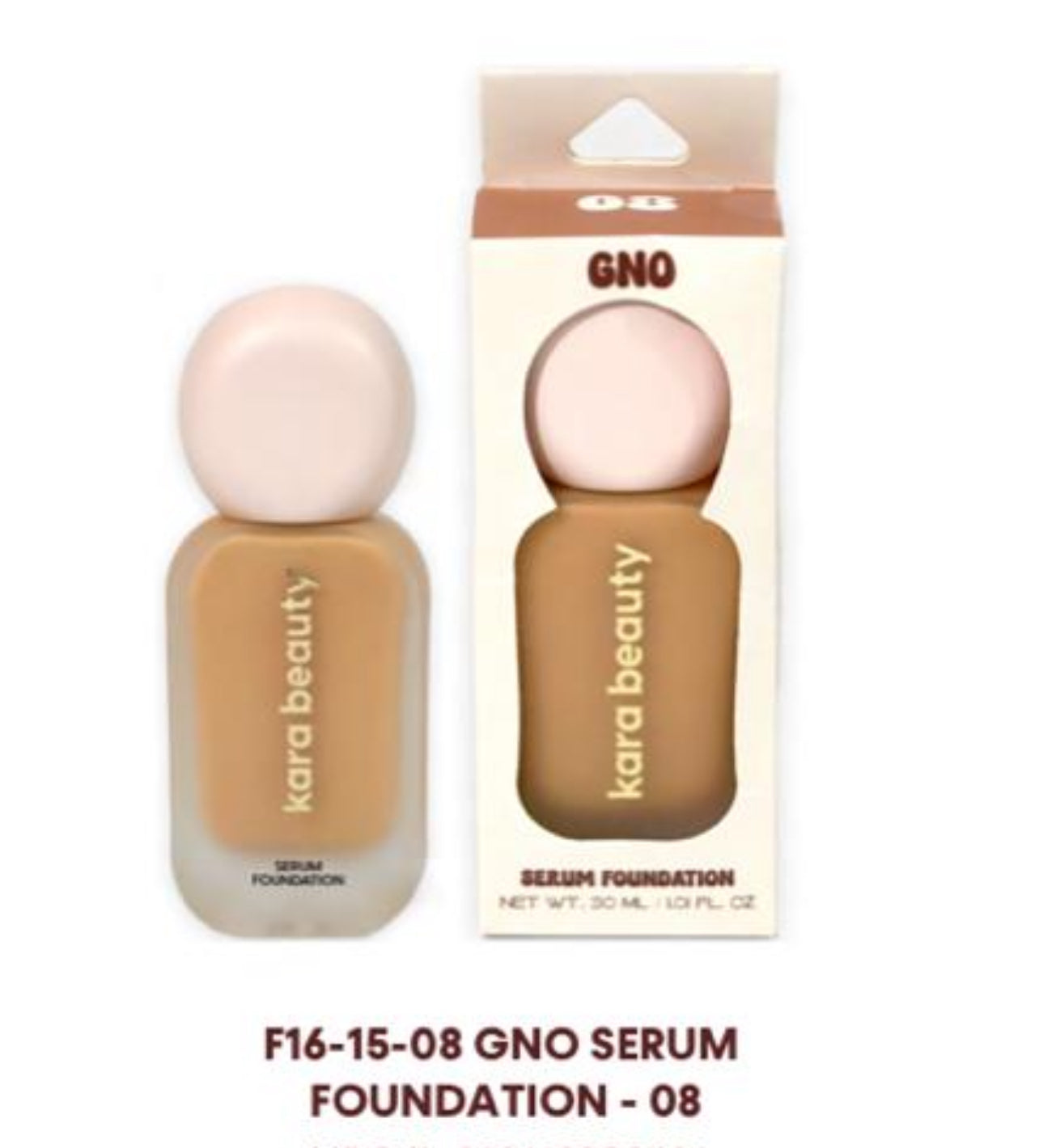GNO SERUM FOUNDATION BASE KARA BEAUTY