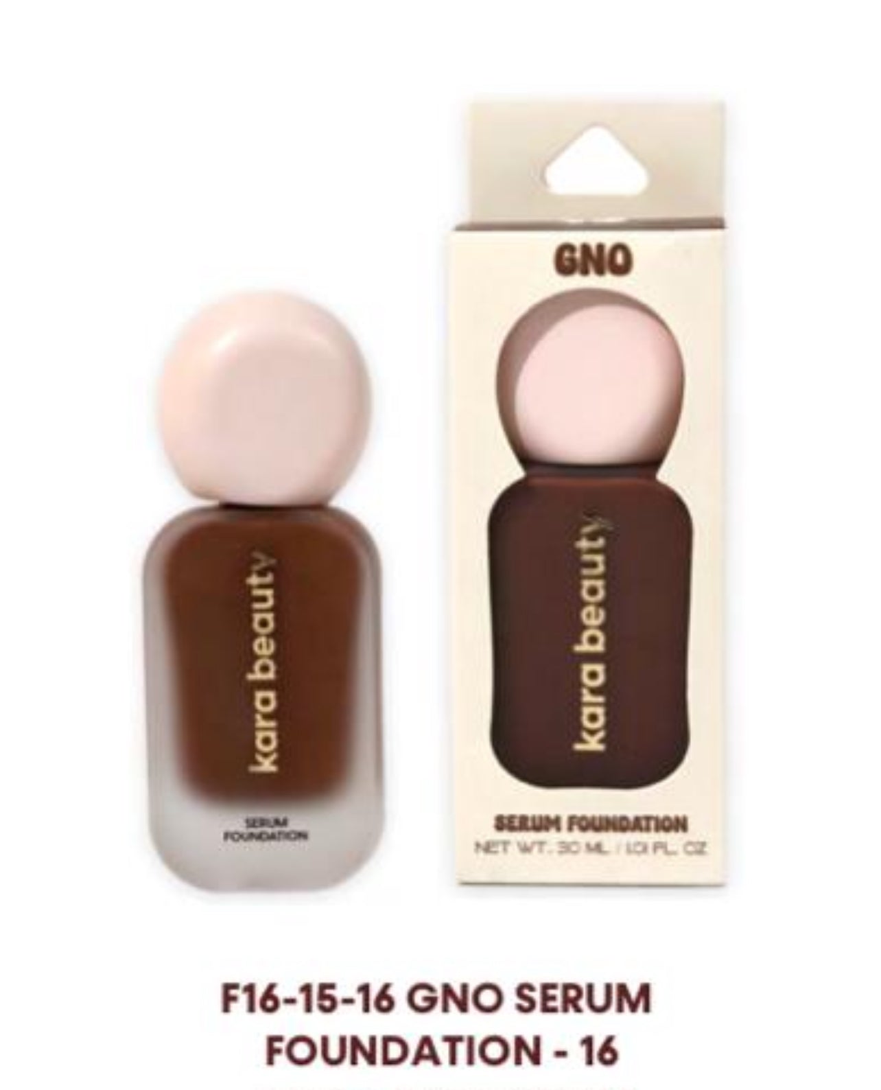 GNO SERUM FOUNDATION BASE KARA BEAUTY