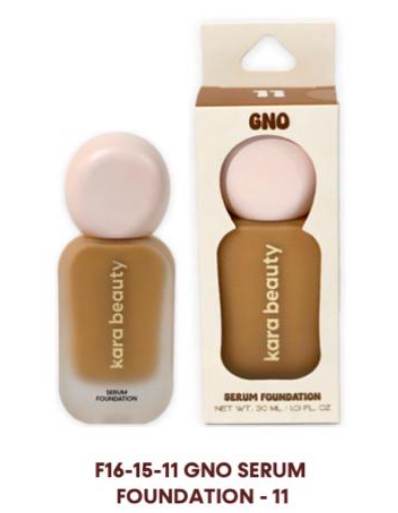 GNO SERUM FOUNDATION BASE KARA BEAUTY