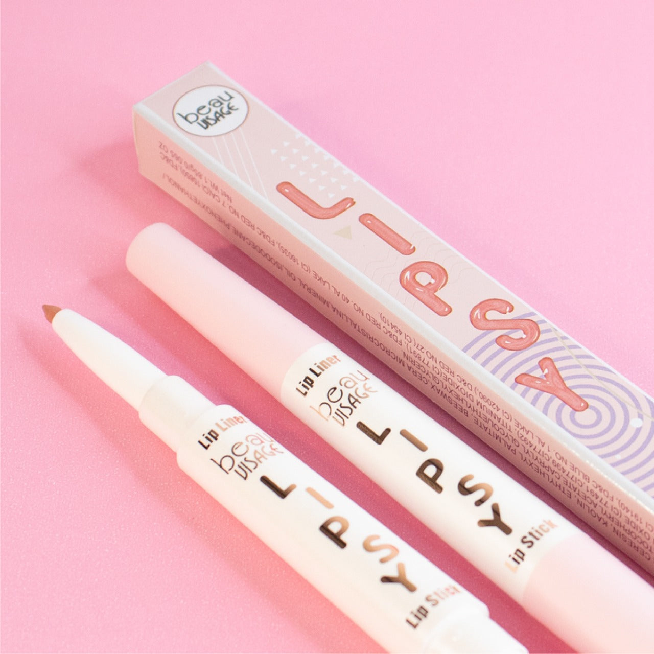 LABIAL DOBLE LIPSY C/ DELINEADOR BEAUVISAGE