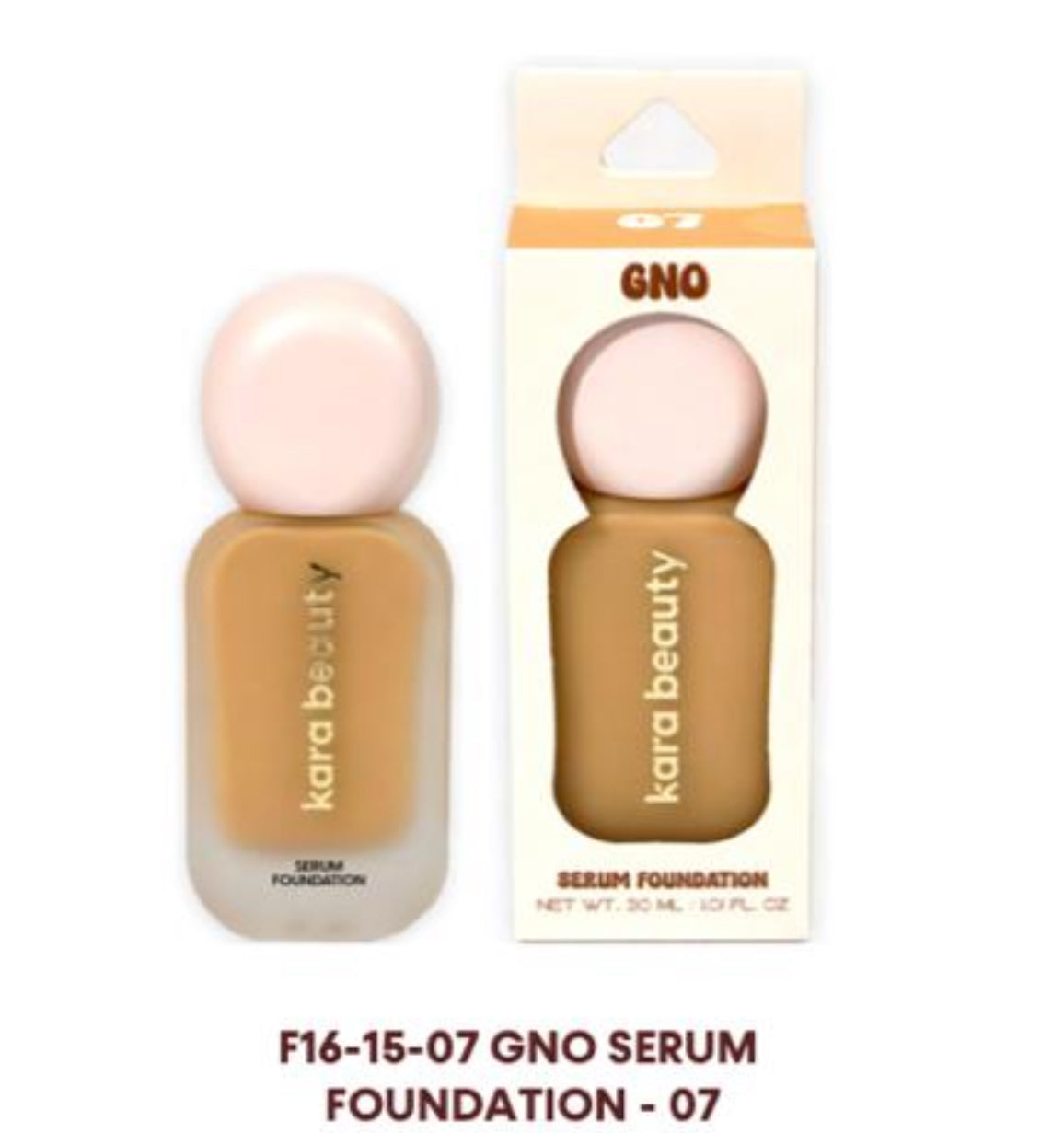 GNO SERUM FOUNDATION BASE KARA BEAUTY