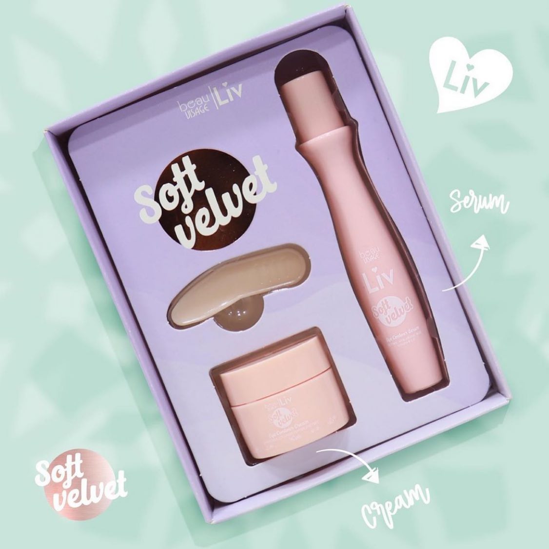 SET CONTORNO DE OJOS SOFT VELVET BEAUVISAGE