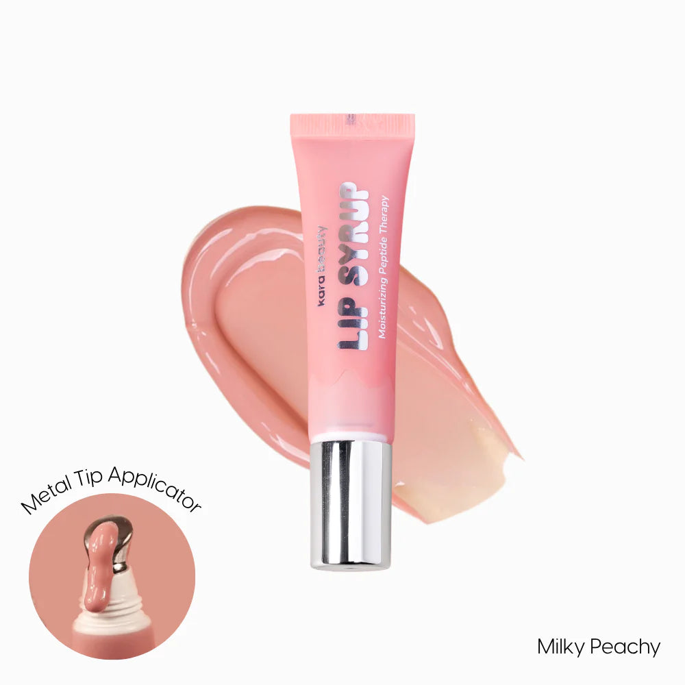 LIPGLOSS HIDRATANTE CON PEPTIDOS LIP SYRUP KARA BEAUTY