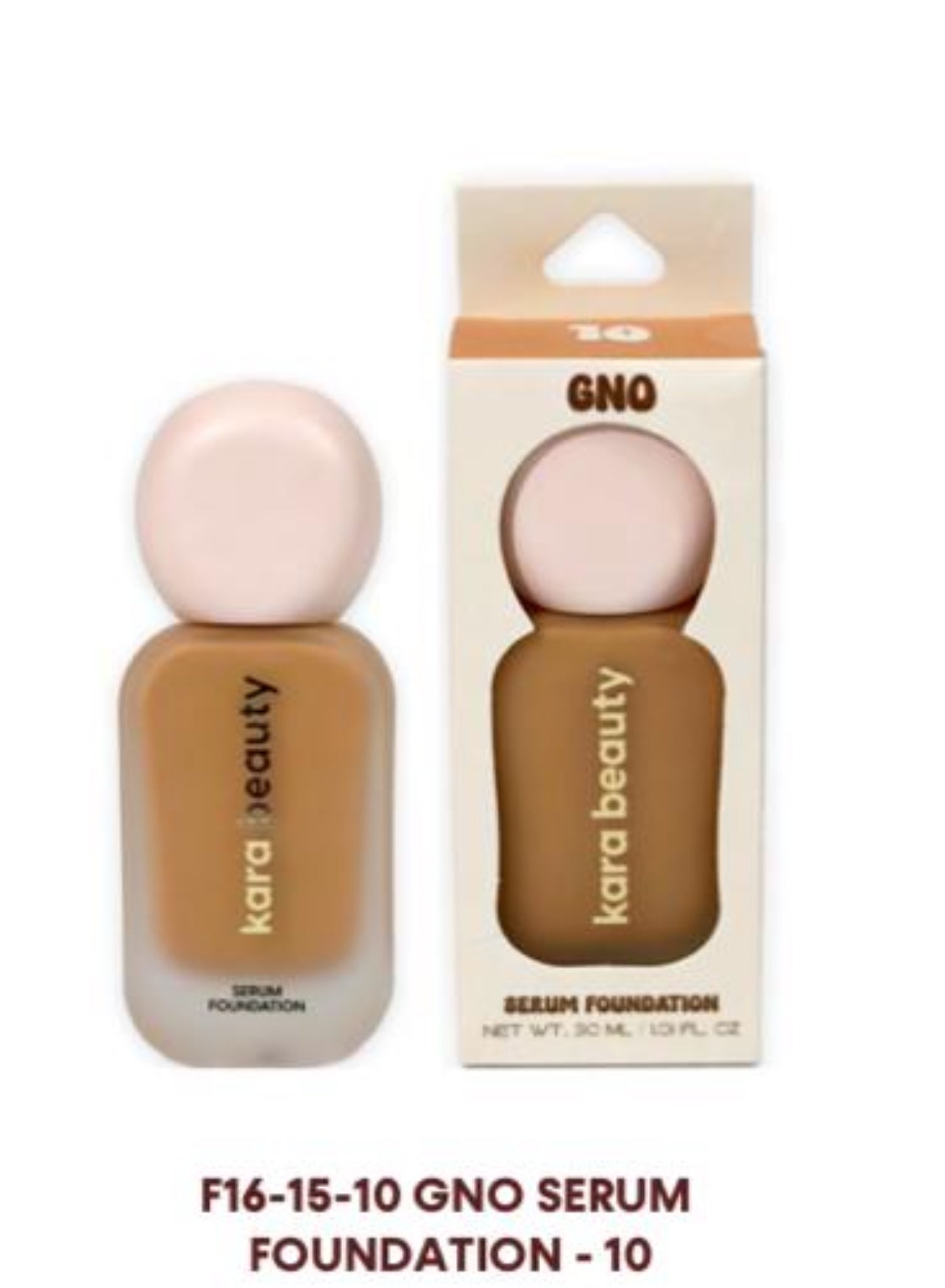 GNO SERUM FOUNDATION BASE KARA BEAUTY