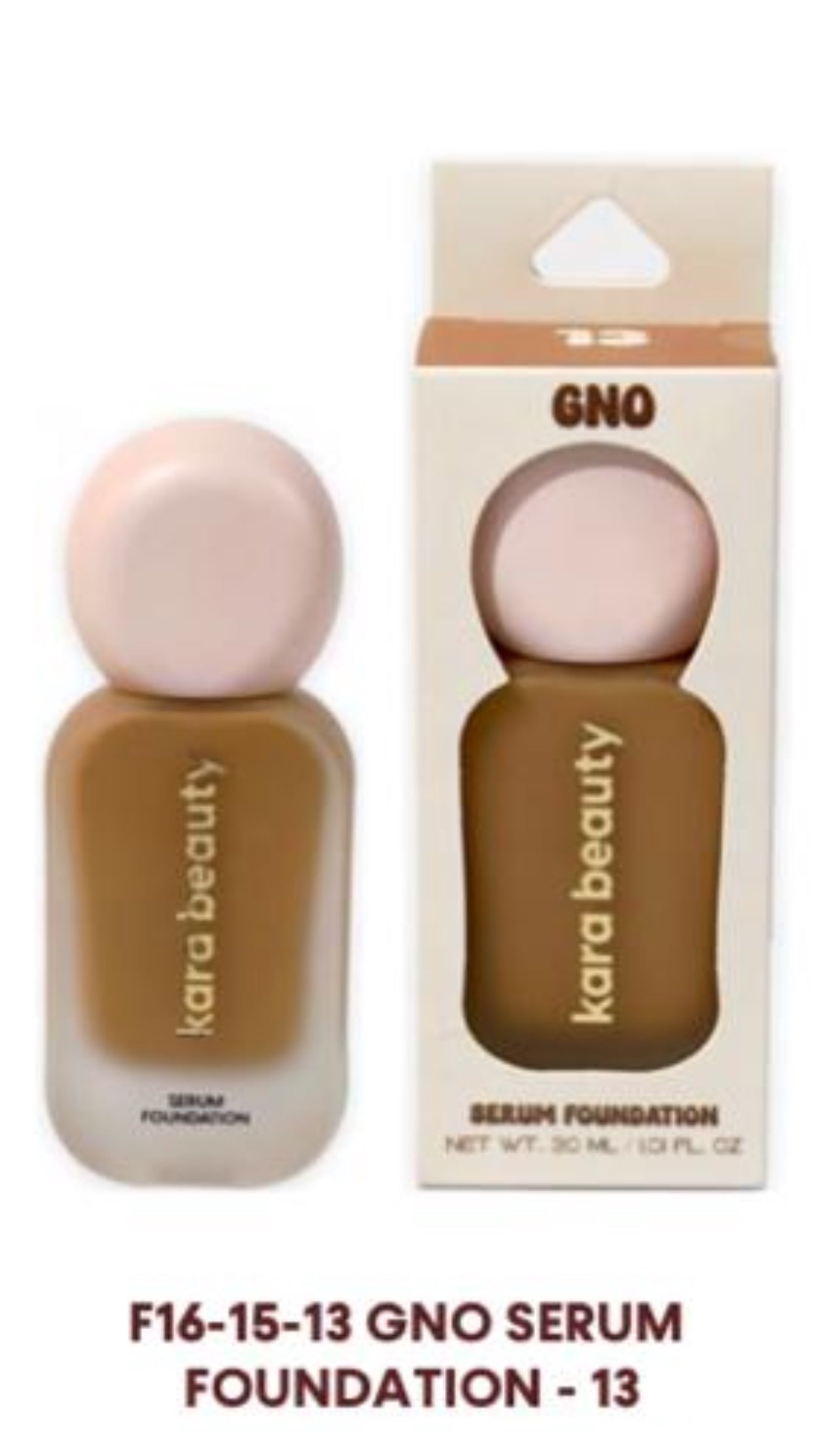 GNO SERUM FOUNDATION BASE KARA BEAUTY