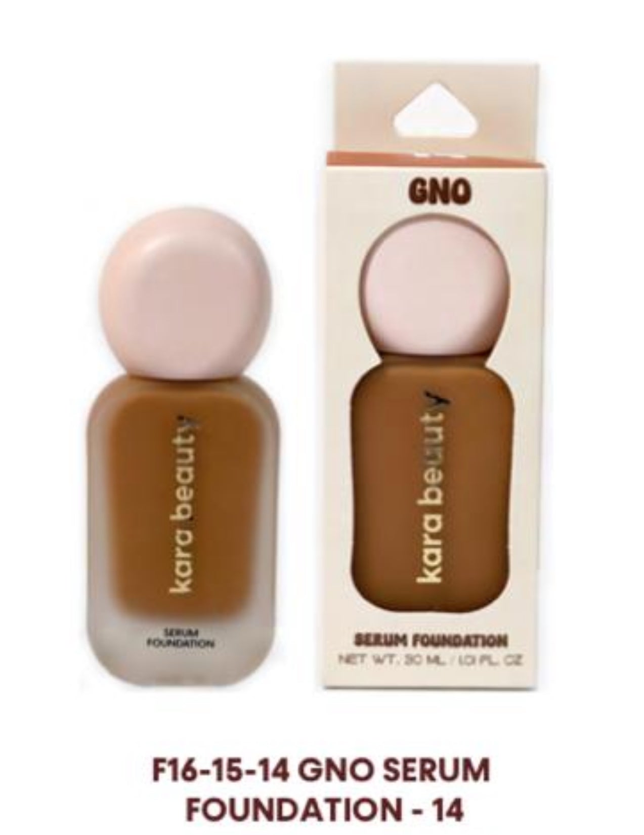 GNO SERUM FOUNDATION BASE KARA BEAUTY