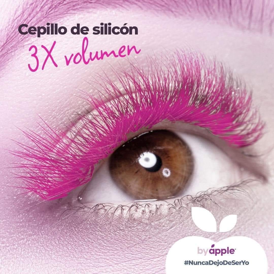 MASCARA DE PESTAÑAS COLOR PASTEL OMG 3X BY APPLE
