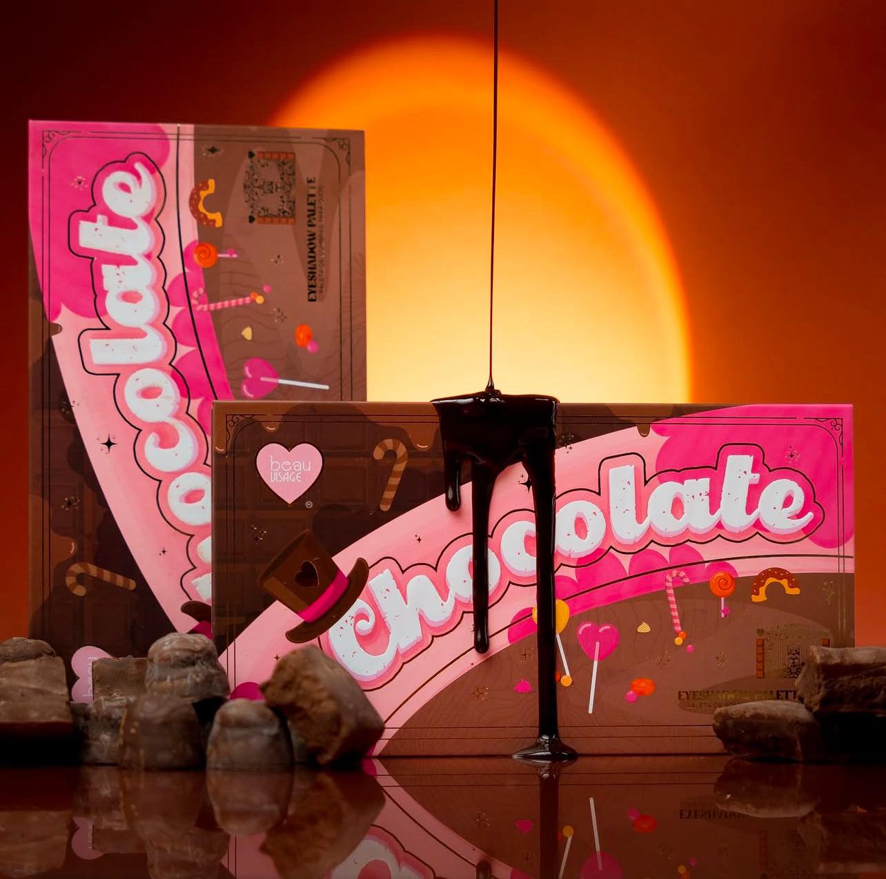 PALETA DE SOMBRAS CHOCOLATE BEAUVISAGE