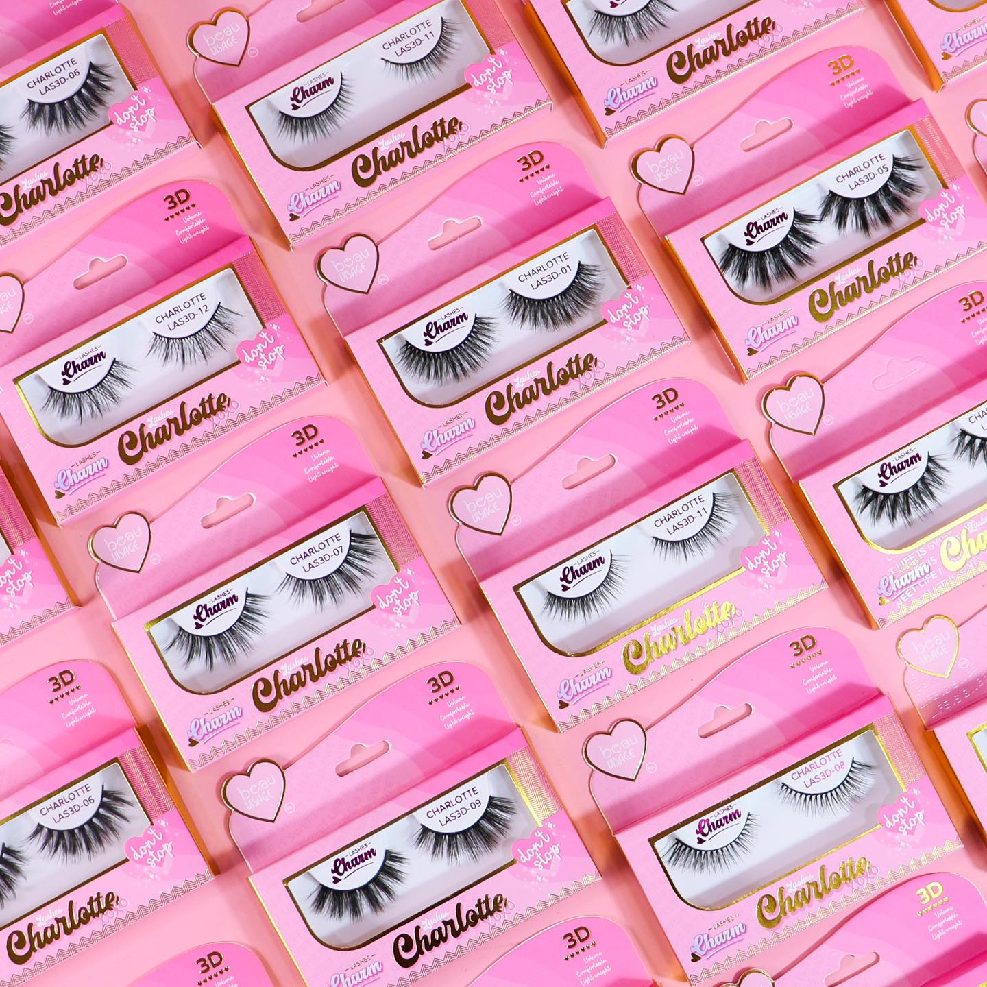 PESTAÑAS LASHES CHARM CHARLOTTE XOXO BEAUVISAGE