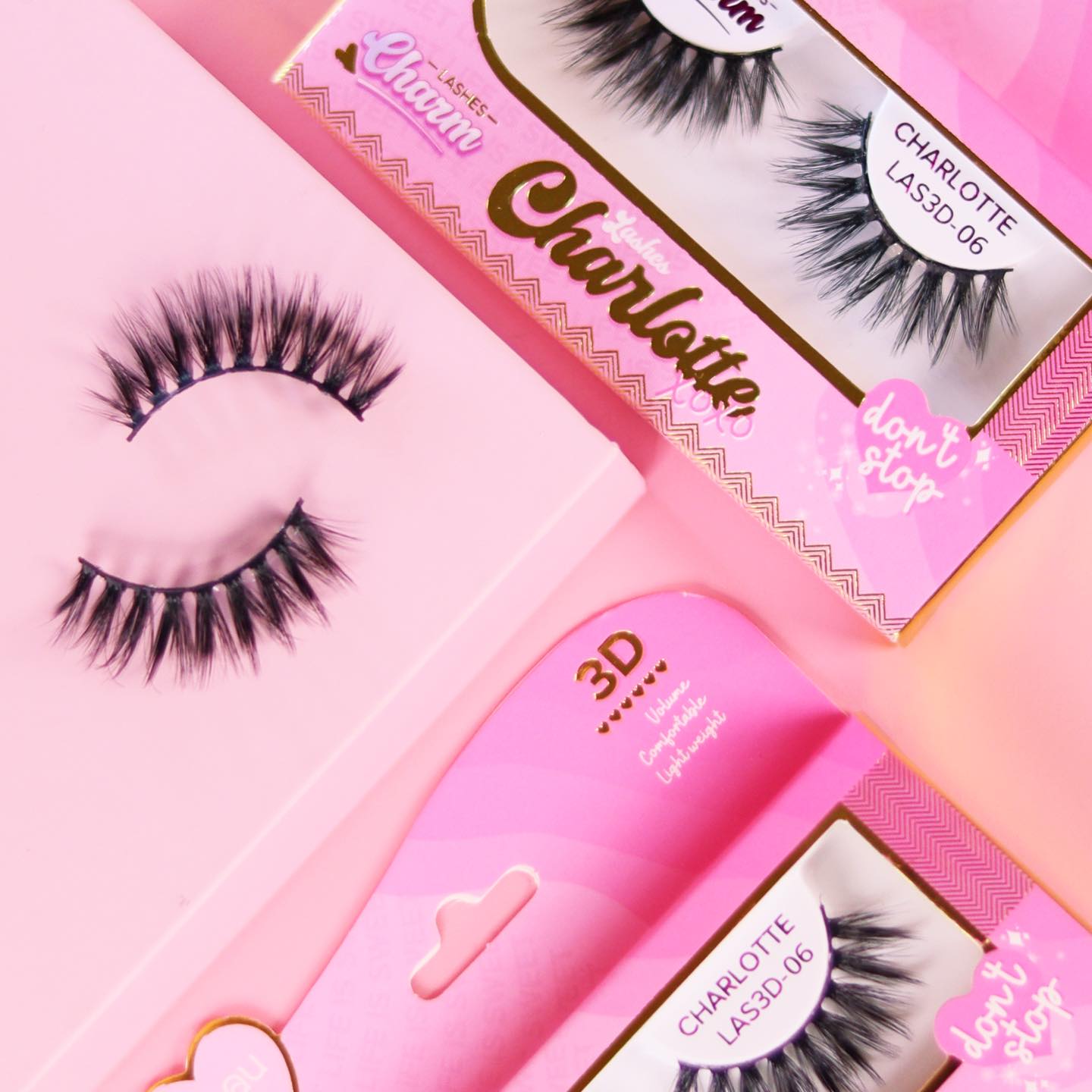 PESTAÑAS LASHES CHARM CHARLOTTE XOXO BEAUVISAGE