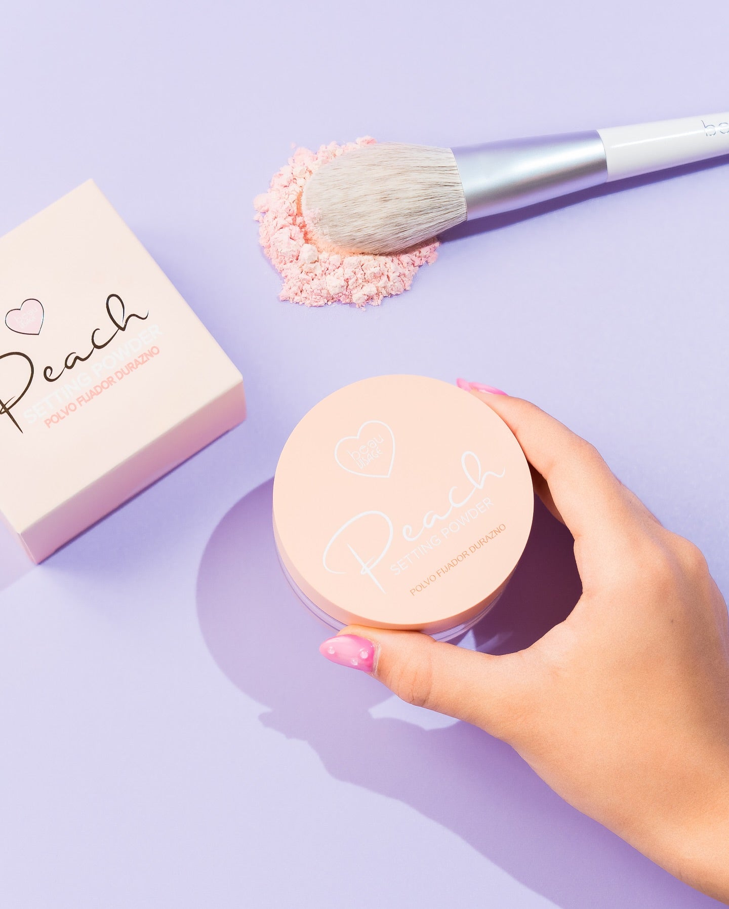 POLVO FIJADOR PEACH/PINK BEAUVISAGE