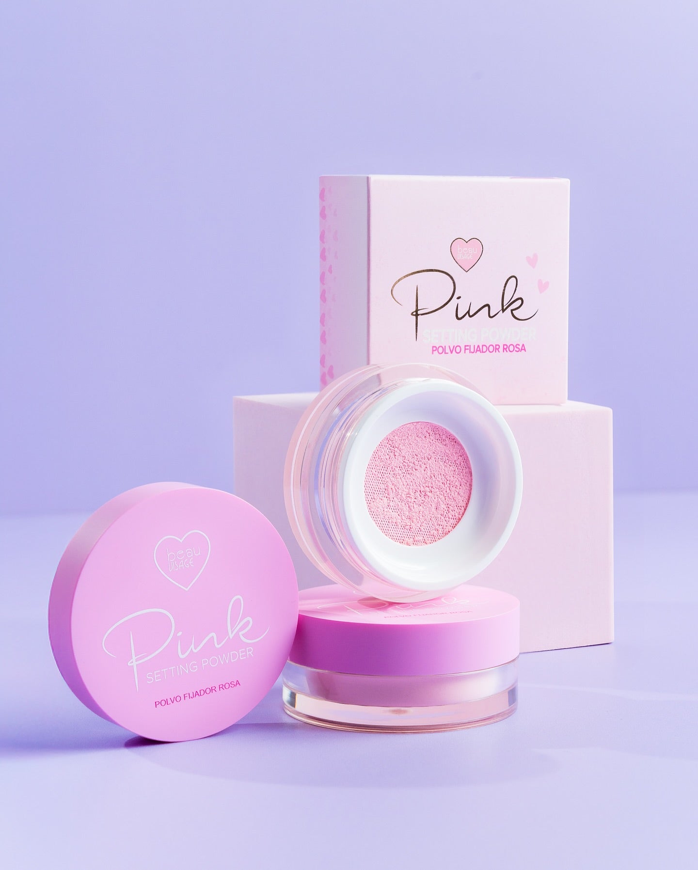 POLVO FIJADOR PEACH/PINK BEAUVISAGE