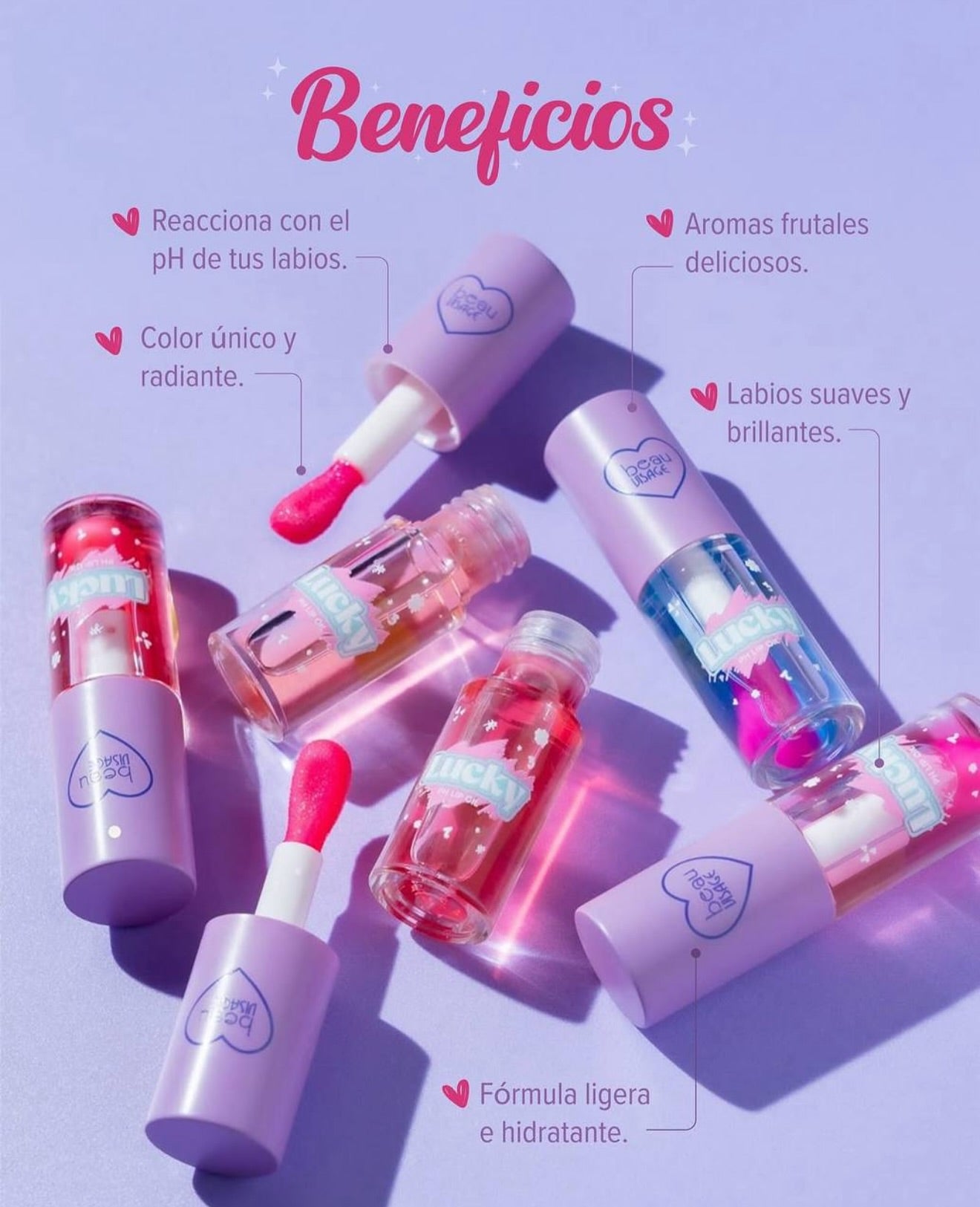 BRILLO LABIOS LUCKY BEAUVISAGE