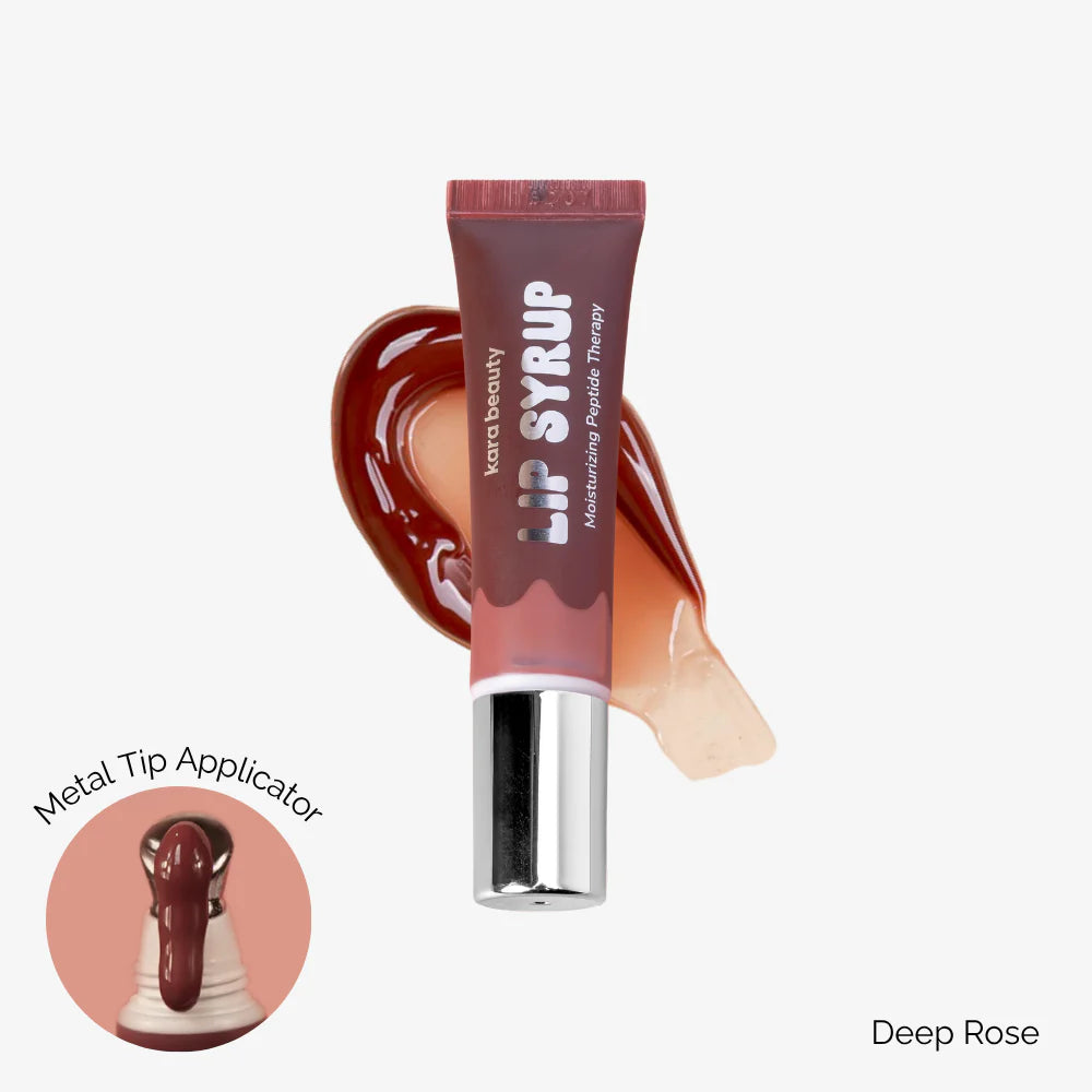 LIPGLOSS HIDRATANTE CON PEPTIDOS LIP SYRUP KARA BEAUTY