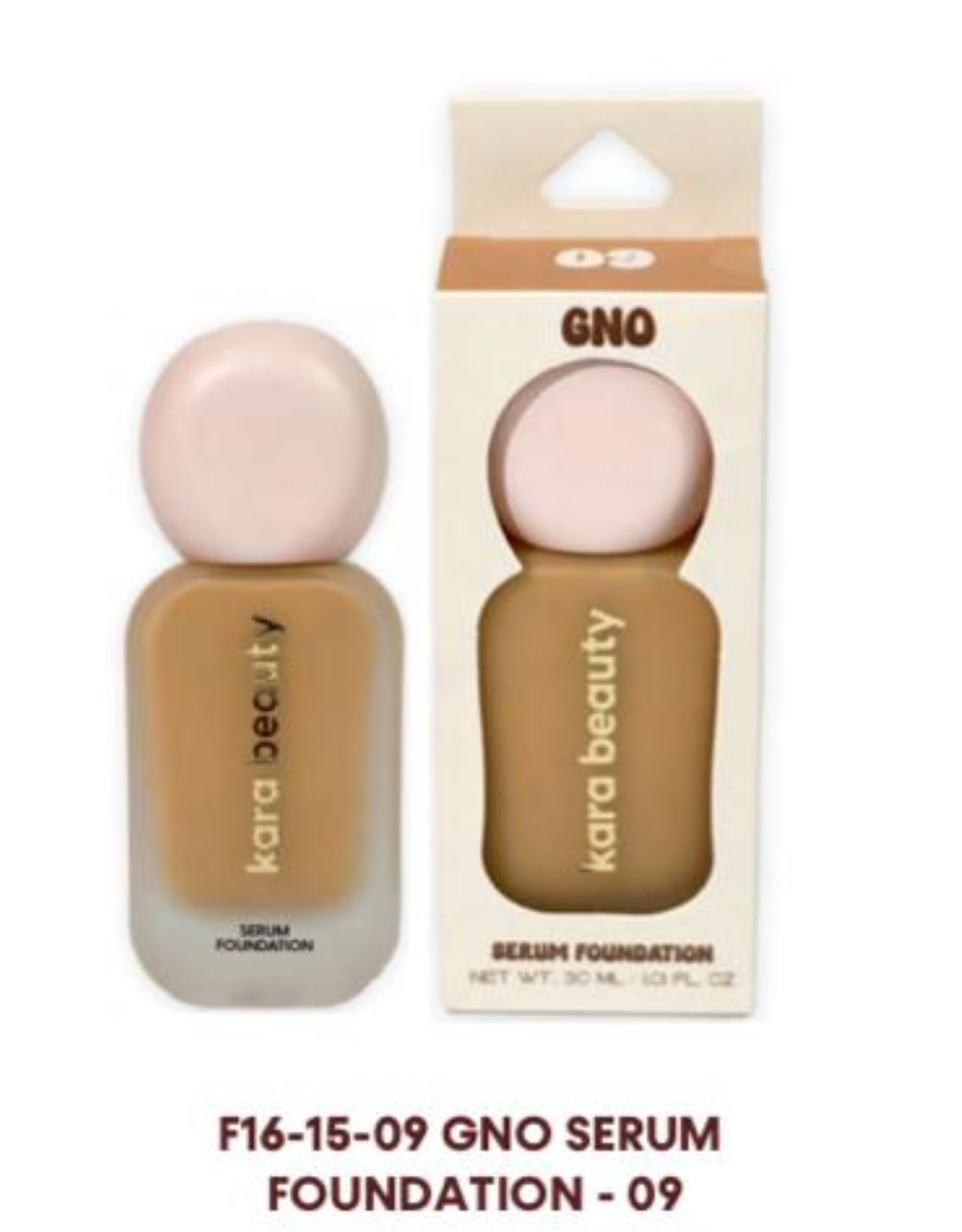 GNO SERUM FOUNDATION BASE KARA BEAUTY