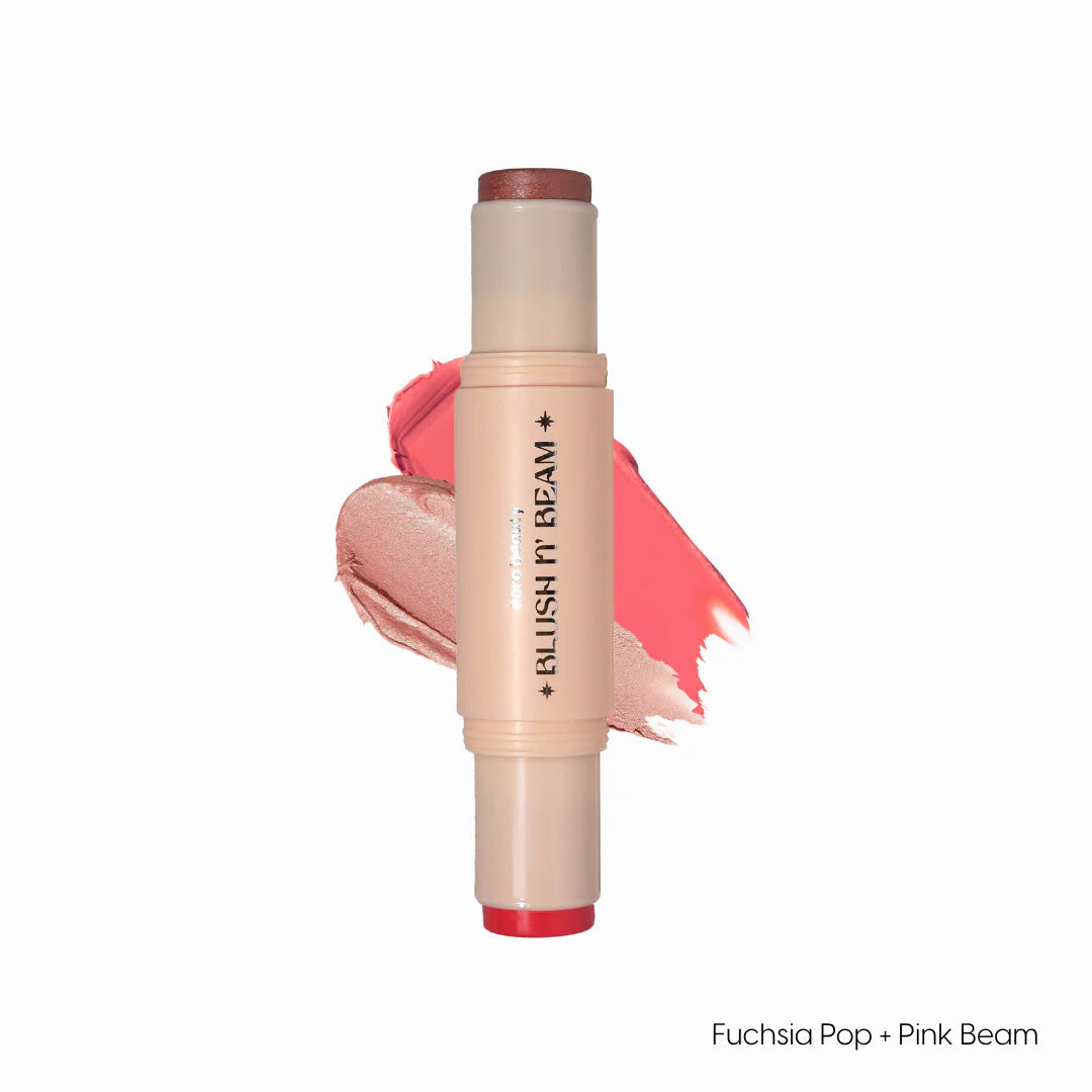 ILUMINADOR Y BLUSH DOBLE BLUSH & BEAM KARA BEAUTY