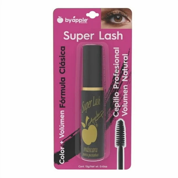 MASCARA DE PESTAÑAS SUPER LASH NEGRA BY APPLE
