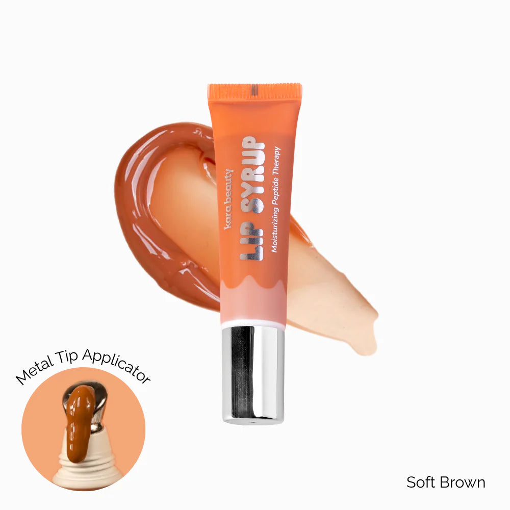 LIPGLOSS HIDRATANTE CON PEPTIDOS LIP SYRUP KARA BEAUTY