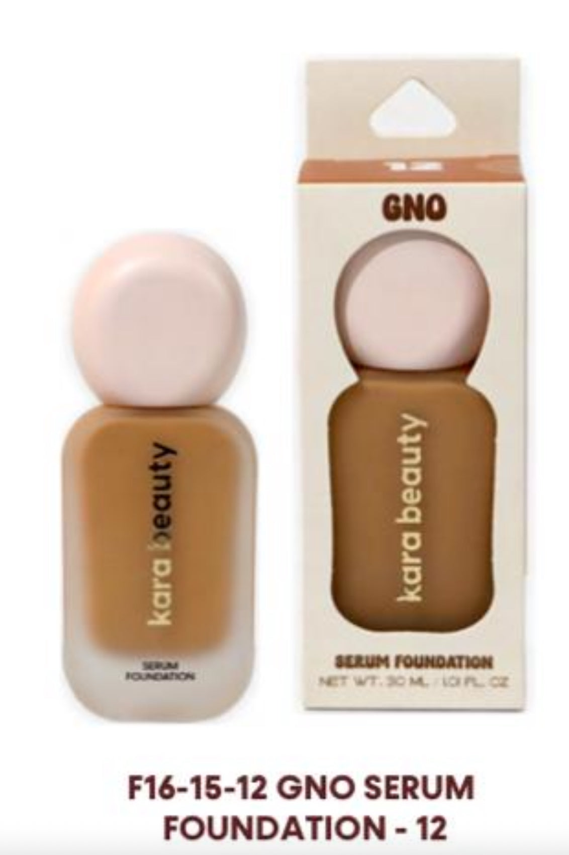 GNO SERUM FOUNDATION BASE KARA BEAUTY