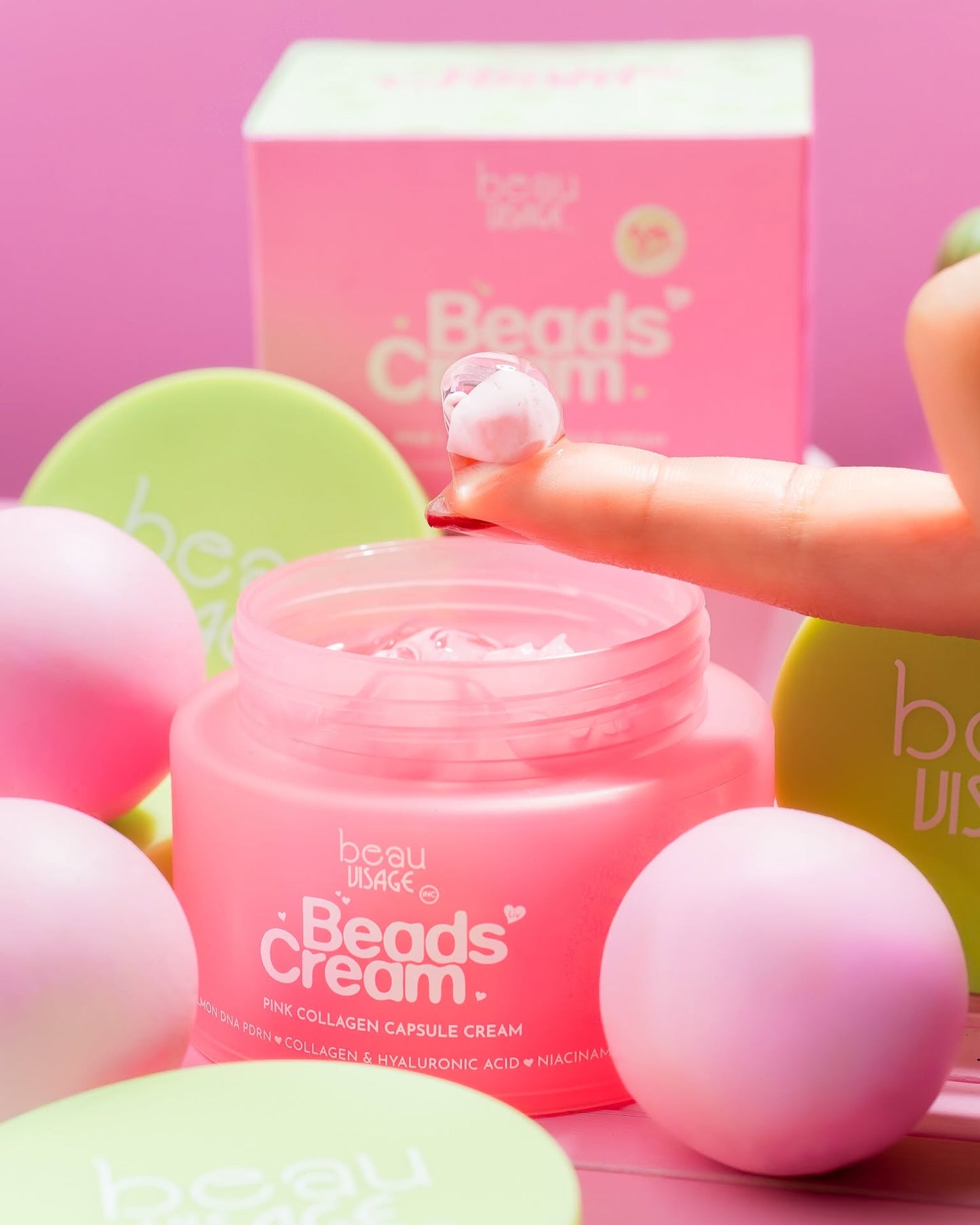 CREMA DE COLAGENO Y SALMON BEADS CREAM BEAUVISAGE