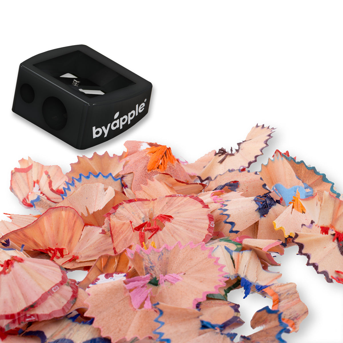 SACAPUNTAS DOBLE JUMBO&JR NEGRO BY APPLE