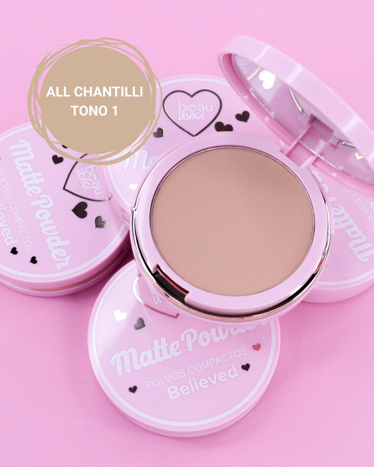 POLVO COMPACTO MATTE BELIEVED BEAUVISAGE