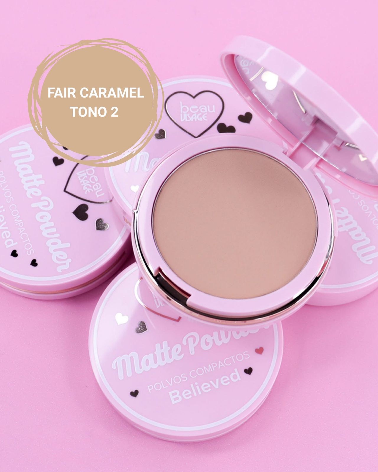 POLVO COMPACTO MATTE BELIEVED BEAUVISAGE
