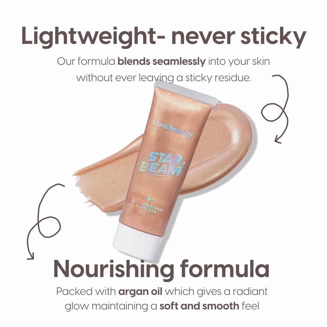 ILUMINADOR CORPORAL EN GEL STARBEAM KARA BEAUTY
