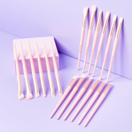 SET DE BROCHAS PARA MAQUILLAJE DE SOMBRAS ONLY SWEET BEAUVISAGE