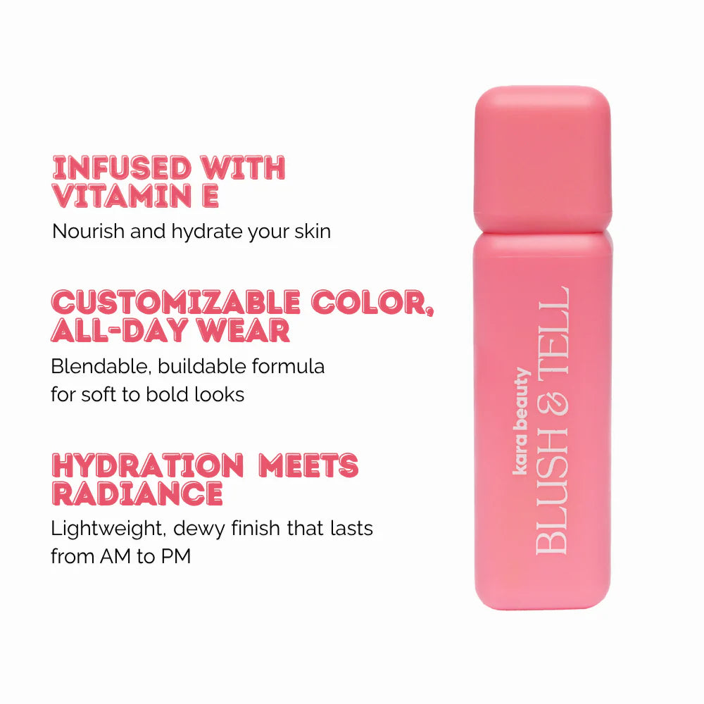 RUBOR LIQUIDO BLUSH & TELL
