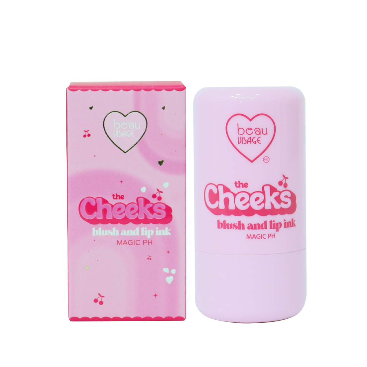 BLUSH AND LIP INK JELLY THE CHEEKS BEAUVISAGE