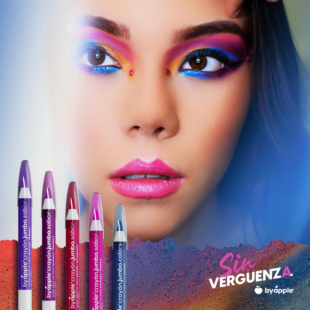 CRAYON DELINEADOR BY APPLE JUMBO PARA OJOS Y LABIOS