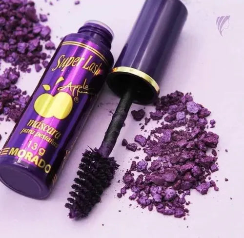 MASCARA BY APPLE MORADO SUPERLASH CEPILLO PINO
