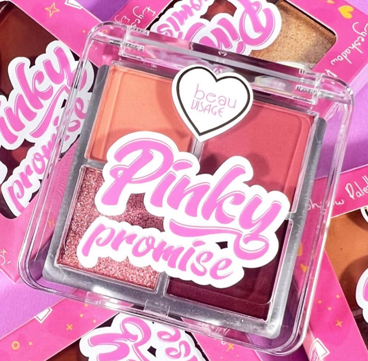 PALETA SOMBRA DE OJOS PINKY PROMISE BEAUVISAGE