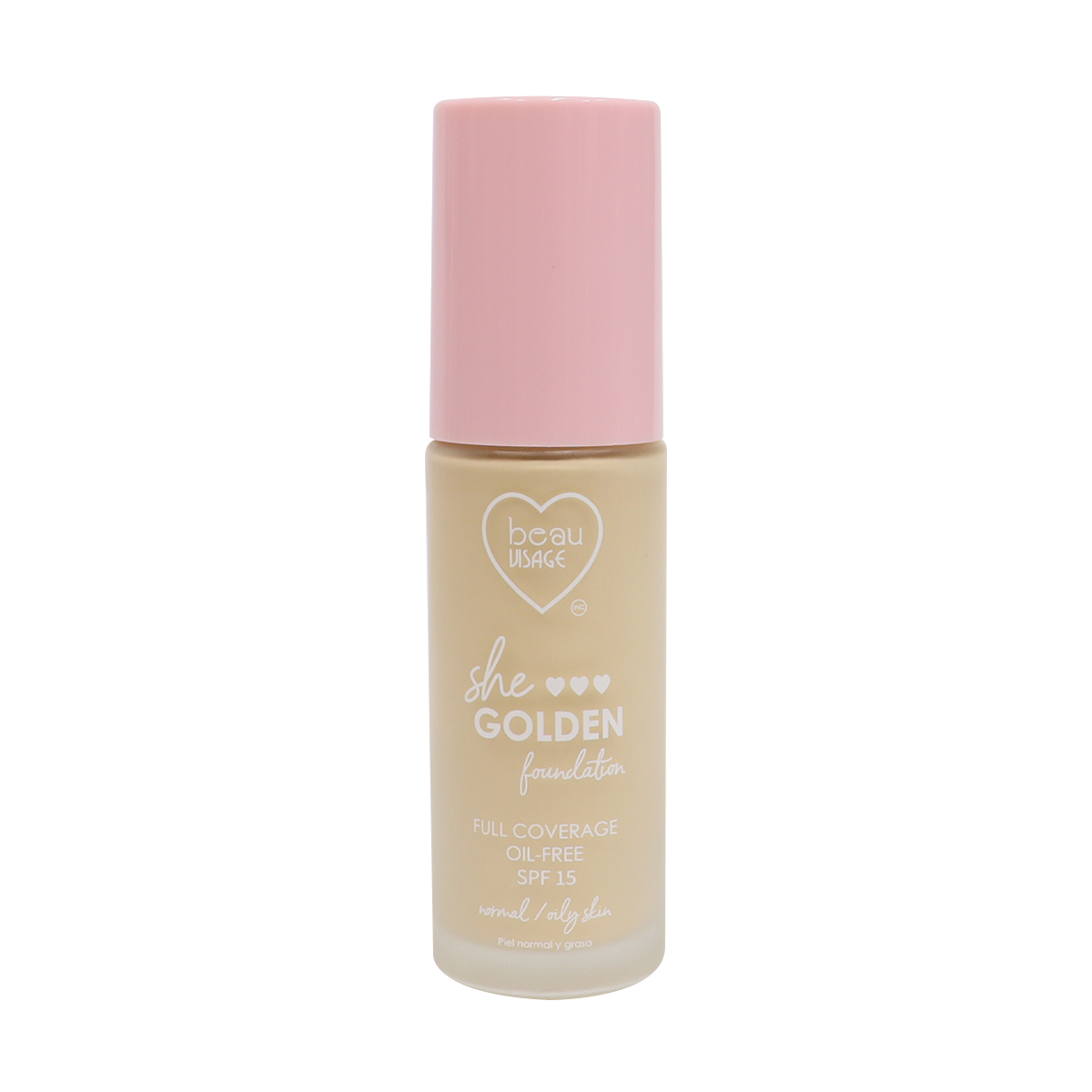 BASE LIQUIDA MATTE SHE GOLDEN SPF 50 BEAUVISAGE