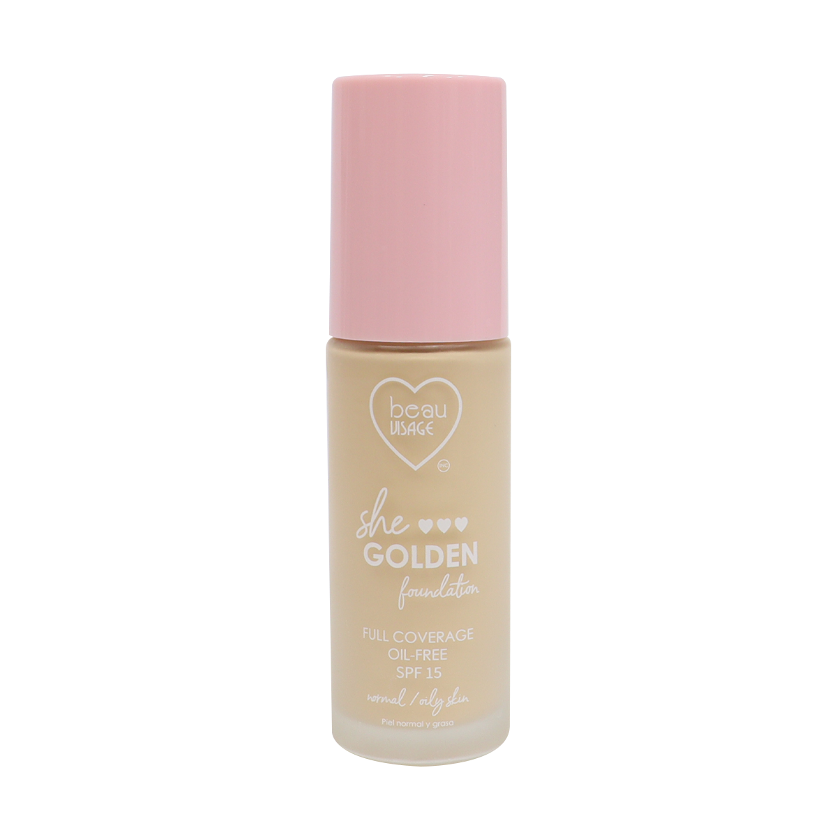 BASE LIQUIDA MATTE SHE GOLDEN SPF 50 BEAUVISAGE