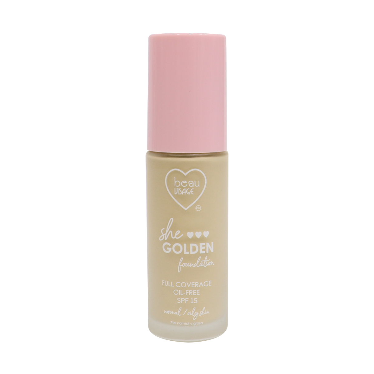 BASE LIQUIDA MATTE SHE GOLDEN SPF 50 BEAUVISAGE
