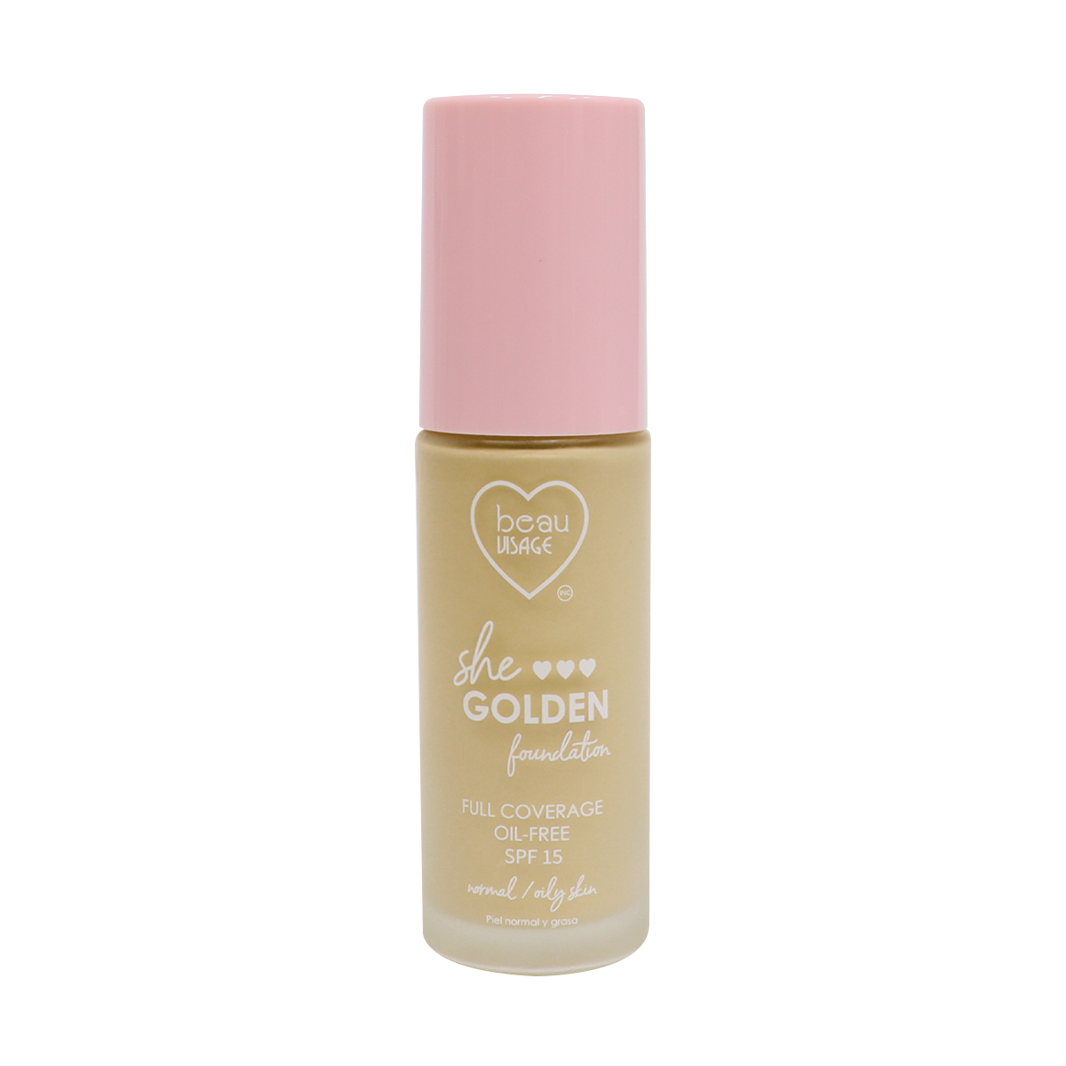 BASE LIQUIDA MATTE SHE GOLDEN SPF 50 BEAUVISAGE
